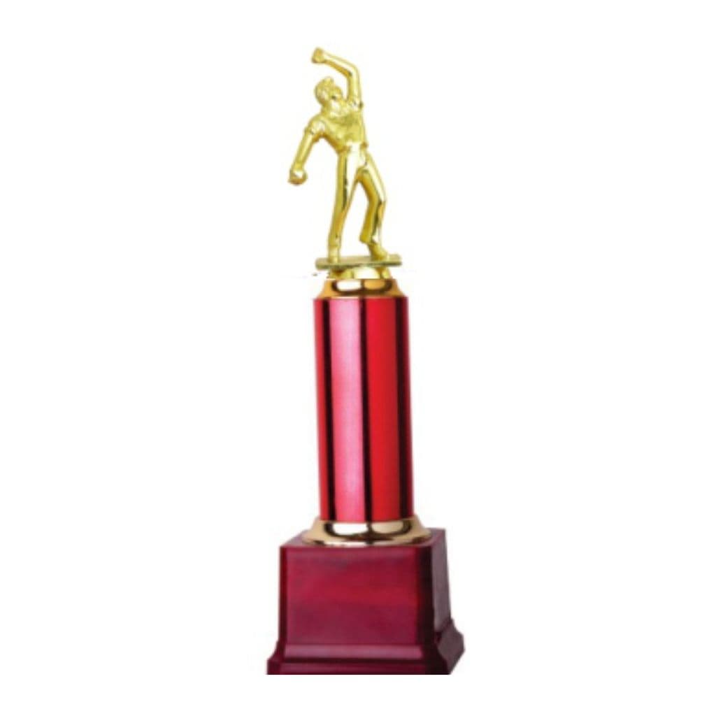 Premium Volleyball Player Pillar Trophy